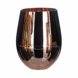 Jogo de Canecas de Vidro Cobre 6 peças ø9,3cm x 12xm - Decorafast