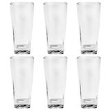 Jogo de copos altos em vidro Lyor Square 300ml 6 peças