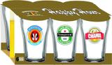 Jogo de Copos Boteco CervejasBR 200ml C/ 6 Unidades - Hmartin