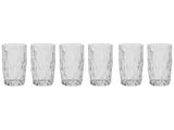 Jogo de Copos de Vidro 350ml 6 Peças Casambiente - Diamond