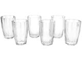Jogo de Copos de Vidro 400ml 6 Peças - Casambiente Paris