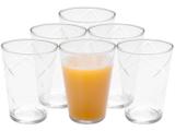 Jogo de Copos de Vidro 6 Peças 280ml - Nadir Maracatu