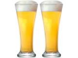 Jogo de Copos de Vidro para Cerveja 275ml - 2 Peças Ruvolo Happy Hour Pilsen