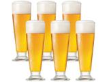 Jogo de Copos de Vidro para Cerveja 300ml - 6 Peças Ruvolo Glass Company Tulipa