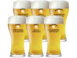 Jogo de Copos de Vidro para Cerveja 6 Peças - 200ml Ruvolo Athenas