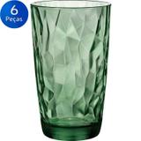 Jogo de Copos Long Drink Diamond 470ml 6 peças - Bormioli Rocco