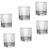 Jogo de Copos para Wisk Octagonal 6pcs 250ml - 109025 - Belle maison