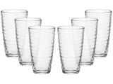Jogo de Copos Vidro 330ml 6 Peças Casambiente - Retrô
