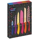 Jogo De Facas Colorcut 6 Peças Aço Inox 23099/932 Tramontina
