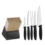 Jogo De Facas Gourmet Churrasco 6 Itens Aço Inox Tramontina