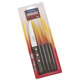 Jogo de Facas Jumbo Inox 6 Peças Polywood - Tramontina
