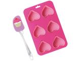 Jogo de Formas para Cupcake 8 Peças de Silicone - Mor Kit Confeiteiro Doce Cozinha