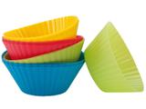 Jogo de Formas para Cupcake Redonda 12 Peças - de Silicone Mor 8511