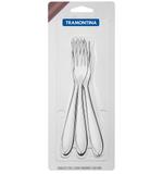 Jogo de Garfo De Sobremesa em Aço Inox com 3 Peças Laguna Tramontina