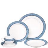 Jogo De Jantar 30 Pecas Cozinha Porcelana Principado Xicara Pires Prato (DMP2278) - Dm brasil