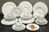 Jogo de Jantar 30 Peças Porcelana Fina 915 Class Home