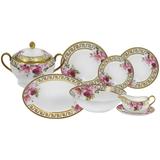 Jogo de Jantar 43 Peças em Porcelana Garden - Prime home decor
