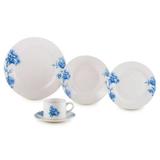 Jogo de jantar de porcelana Blue Flowers 20 peças - Spider import