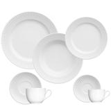 Jogo de Jantar Em Porcelana Lines 42 Peças - Germer