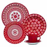 Jogo De Jantar Floreal Renda 20 Peças - Oxford Porcelana - Biona