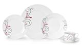Jogo de Jantar Porcelana 20 Peças Innova - Floral Arabesco 27 cm