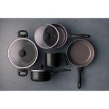 Jogo de Panela Ceramic Life Preto com 5 Peças - Brinox