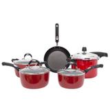 Jogo de panelas 5 pcs monaco vermelho tramontina