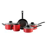 Jogo de Panelas 5 Peças Garlic Vermelho - Brinox
