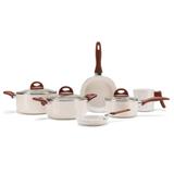 Jogo de Panelas 6 Peças Ceramic Life Smart Plus Vanilla - Brinox