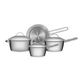 Jogo de Panelas Aço Inox Fundo Triplo 4 Peças Tramontina Allegra 65650/270