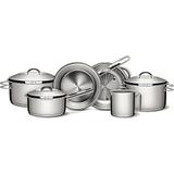 Jogo de Panelas Aço Inox Solar 6 Peças Tramontina