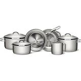 Jogo de Panelas Aço Inox Solar 6 Peças - Tramontina