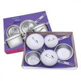 Jogo de Panelas Allegra 5 Peças Inox Tramontina - 65650280 - Tramontina inox