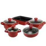 Jogo de Panelas Cerâmica Trevalla Gourmet Duo com Assadeira Pomodoro - by Ceraflame
