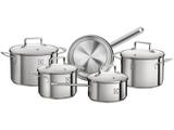 Jogo de Panelas Electrolux Inox Prata Fundo Triplo - 5 Peças A15344901