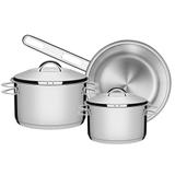 Jogo De Panelas Solar Aço Inox 3 Peças 65510750 Tramontina