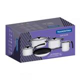 Jogo de Panelas Solar Silicone e Tampa de Vidro 65120043 - Tramontina
