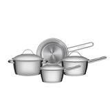 Jogo de Panelas Tramontina Inox Allegra 4 Peças 4 Peças Santista - 4 Peças - Prateado