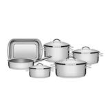 Jogo De Panelas Tramontina Solar 65500000 Inox 6 Peças