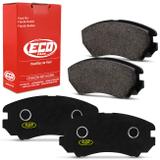Jogo de Pastilha de Freio Dianteira Ford Ka 2009 a 2013 Fiesta Hatch Sedan 2009 a 2013 Ecopads