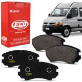Jogo de Pastilha de Freio Dianteira Renault Master 2002 a 2015 Ecopads