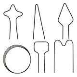 Jogo de Pontas para Pirógrafos Palante com 05 Unidades - Ref. FN-1