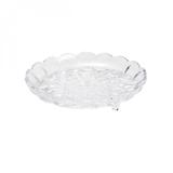 Jogo de Pratos de Sobremesa Cristal 6 Peças 18cm Angélica Rojemac Transparente
