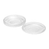 Jogo de Pratos em Cristal 19cm Pearl 4 peças Wolff - Rojemac