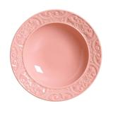 Jogo de Pratos Fundos Porto 6 Peças Rosa - Porto brasil