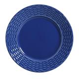 Jogo de Pratos Rasos Bali 6 Peças Azul Navy - Porto brasil