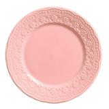 Jogo de Pratos Rasos Porto Brasil Madeleine Rosa 6 Unidades