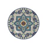 Jogo de Pratos Sobremesa Turkish Alleanza 6 Unidades