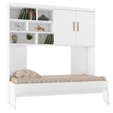 Jogo de Quarto Chiara 2 Peças Módulo Aéreo e Cama com Colchão D20 - Phoenix Baby