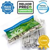 Jogo de raios inox bace 3.5mm xre 300 dianteiro e traseiro
